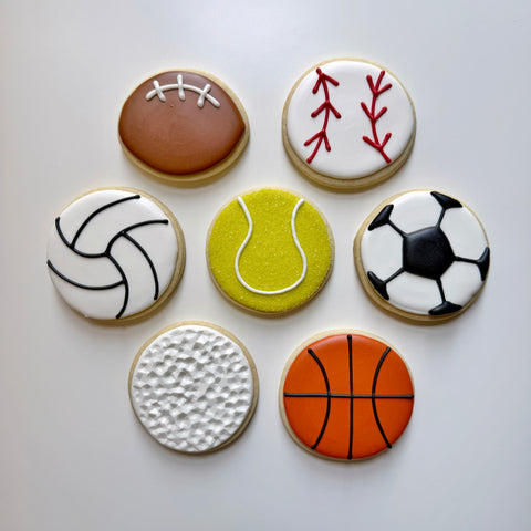BEGINNER SPORTS ~ Online Cookie Decorating Class