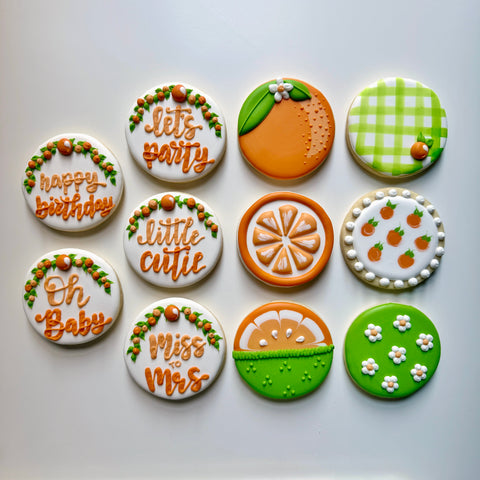 CUTIE PARTY ~ Online Cookie Decorating Class (Birthday, Baby Shower, Bridal Shower & General Party)