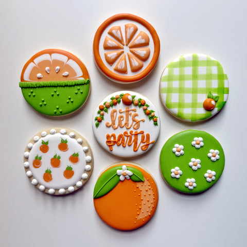 CUTIE PARTY ~ Online Cookie Decorating Class (Birthday, Baby Shower, Bridal Shower & General Party)