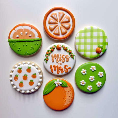 CUTIE PARTY ~ Online Cookie Decorating Class (Birthday, Baby Shower, Bridal Shower & General Party)