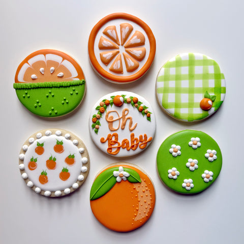 CUTIE PARTY ~ Online Cookie Decorating Class (Birthday, Baby Shower, Bridal Shower & General Party)