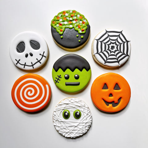 BEGINNER HALLOWEEN ~ Online Cookie Decorating Class