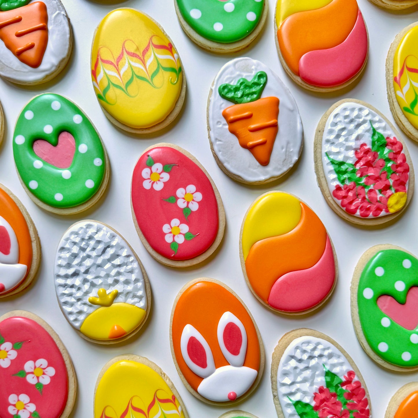 BEGINNER EASTER EGGS ~ Beginner ~ Online Cookie Decorating Class