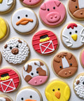 online cookie decorating class: beginner barnyard friends