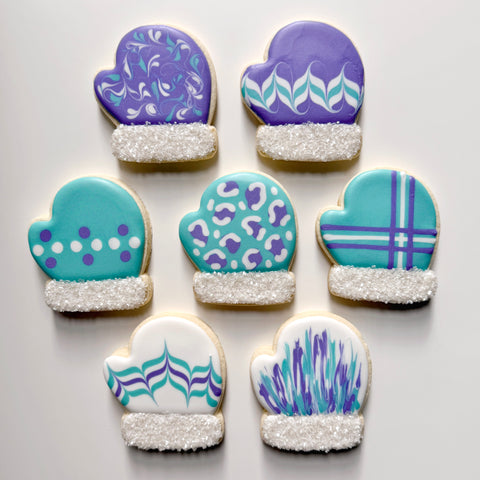BEGINNER MITTENS ~ Online Cookie Decorating Class