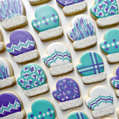 BEGINNER MITTENS ~ Online Cookie Decorating Class