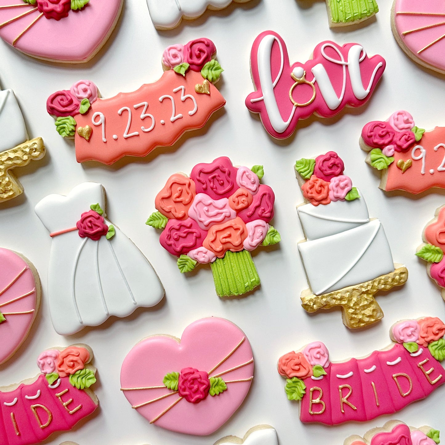 online cookie decorating class: bridal shower