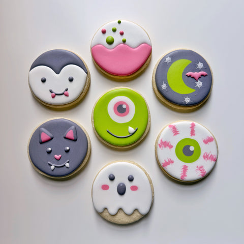 BEGINNER HALLOWEEN (Vol. 2)~ Online Cookie Decorating Class