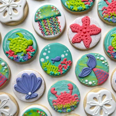 UNDER THE SEA ~ Online Cookie Decorating Class