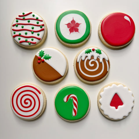BEGINNER CHRISTMAS (Vol. 2)~ Online Cookie Decorating Class