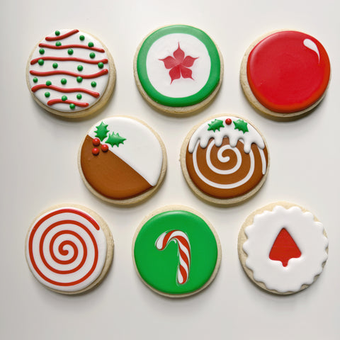 BEGINNER CHRISTMAS (Vol. 2)~ Online Cookie Decorating Class