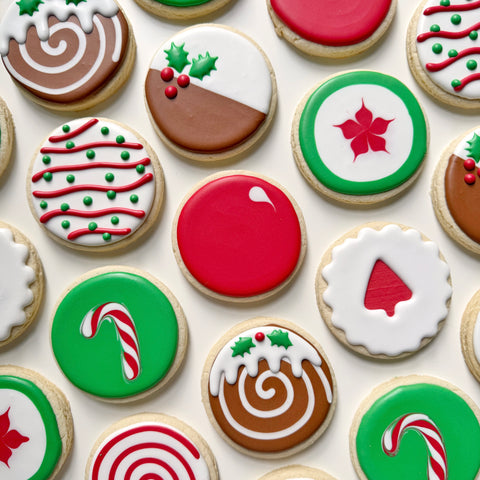BEGINNER CHRISTMAS (Vol. 2)~ Online Cookie Decorating Class
