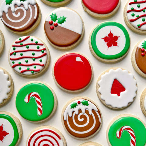 BEGINNER CHRISTMAS (Vol. 2)~ Online Cookie Decorating Class