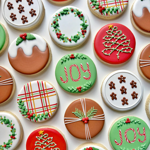 CHRISTMAS JOY ~ Online Cookie Decorating Class