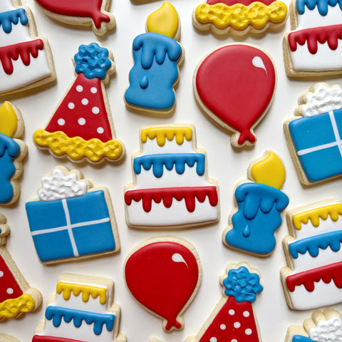 BEGINNER BIRTHDAY ~ Online Cookie Decorating Class