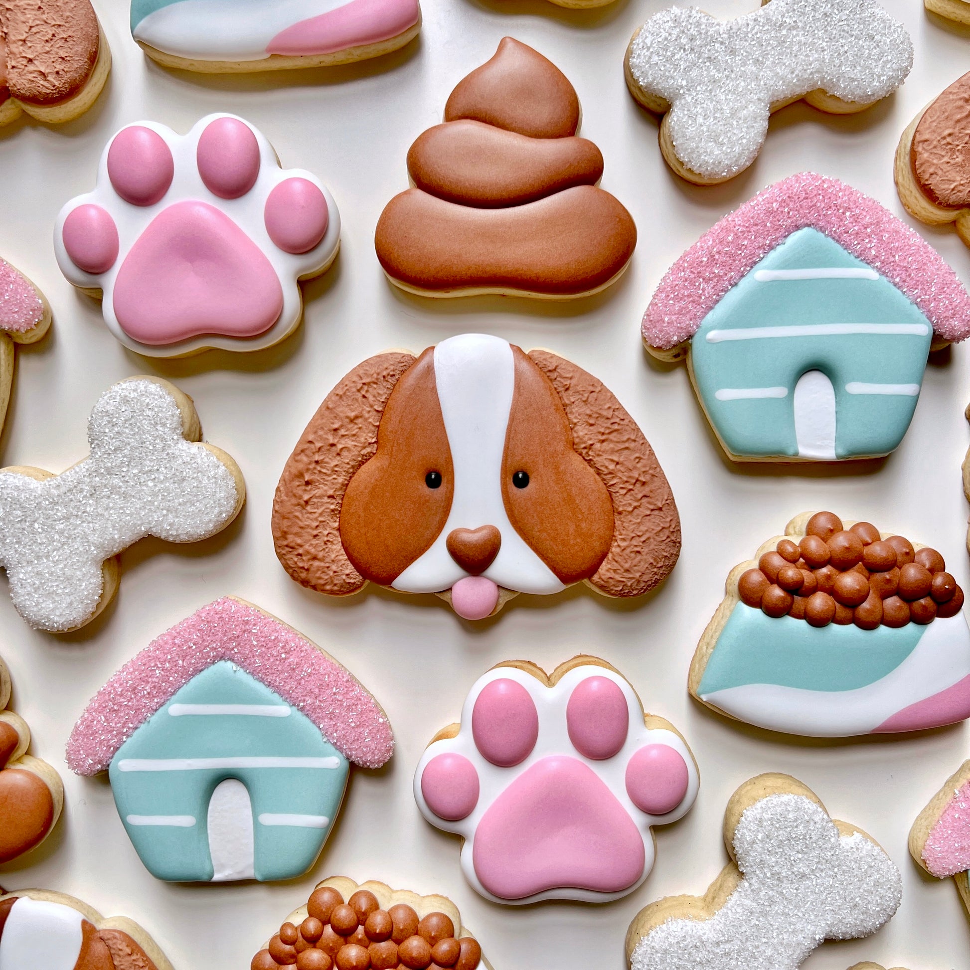 online cookie decorating class: dogs