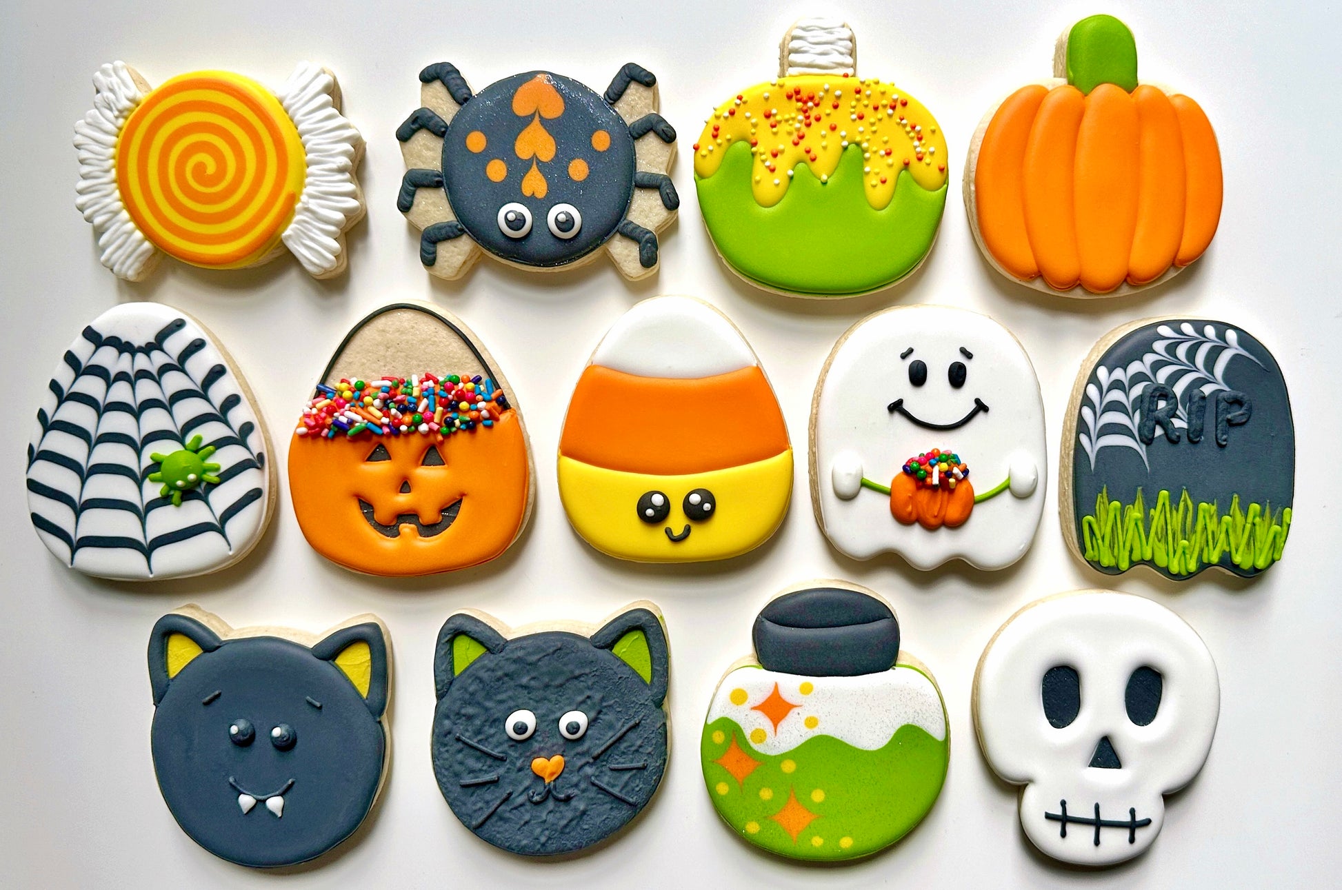 halloween online cookie decorating class