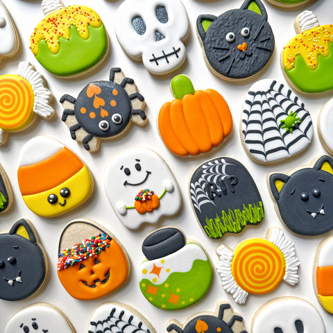 halloween online cookie decorating class