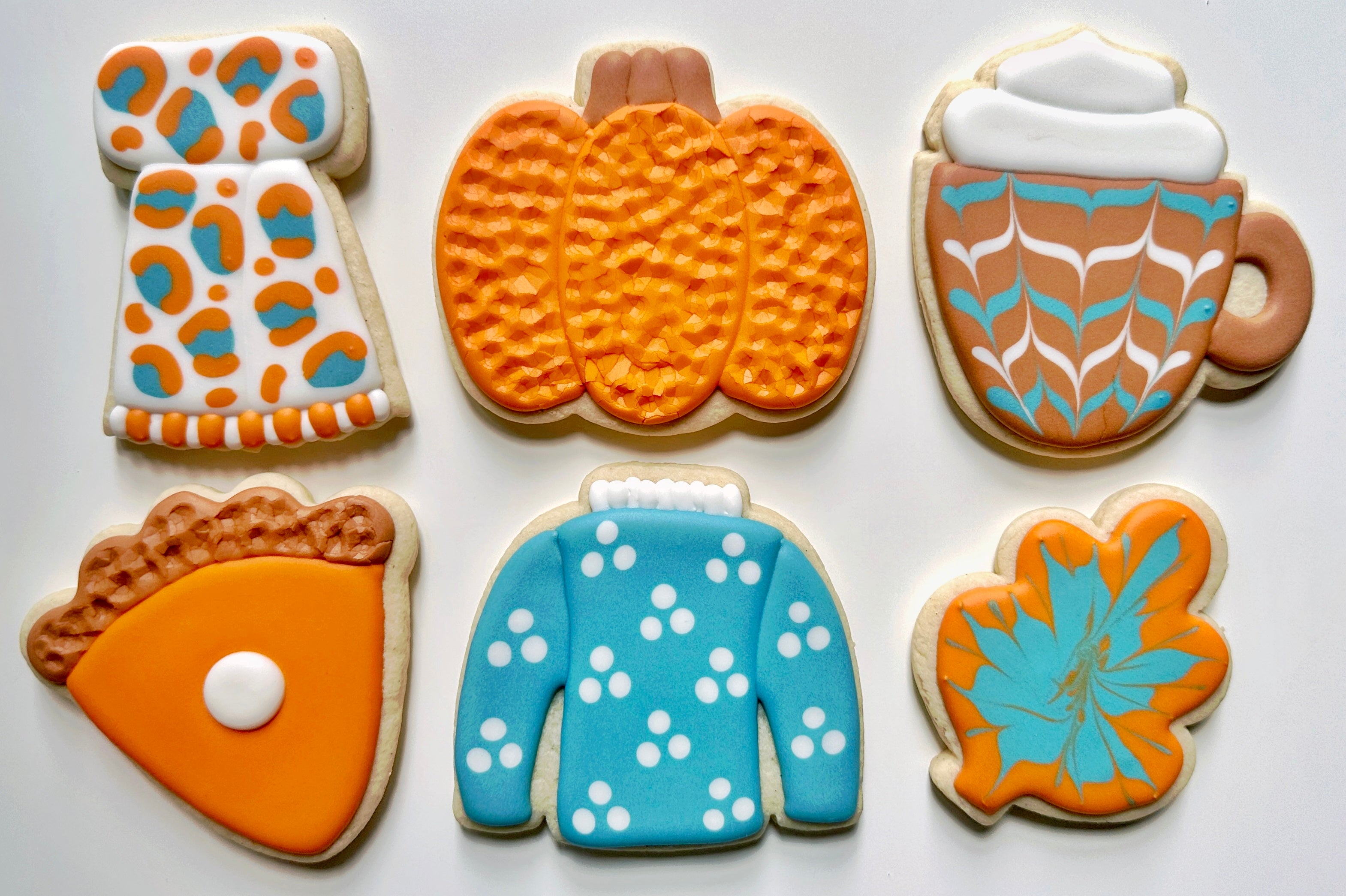 Beginner Fall Online Cookie Decorating Class The Graceful Baker Shop   IMG 72602 