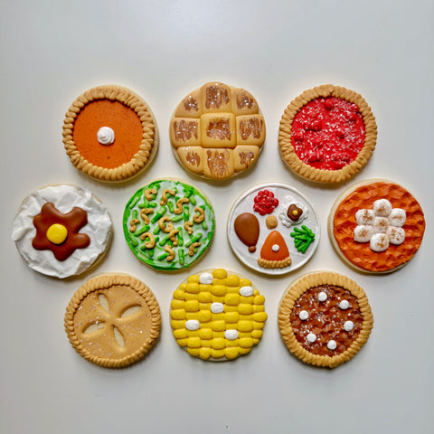 THANKSGIVING DINNER ~ Online Cookie Decorating Class