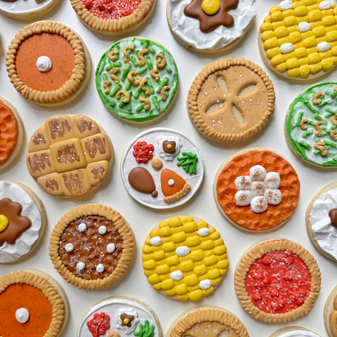 THANKSGIVING DINNER ~ Online Cookie Decorating Class