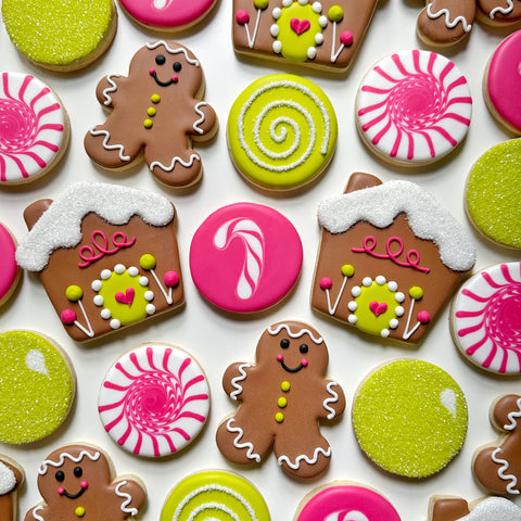 GINGERBREAD SWEETIES ~ Online Cookie Decorating Class