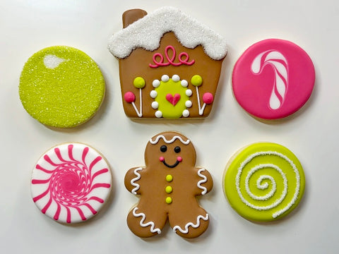 GINGERBREAD SWEETIES ~ Online Cookie Decorating Class