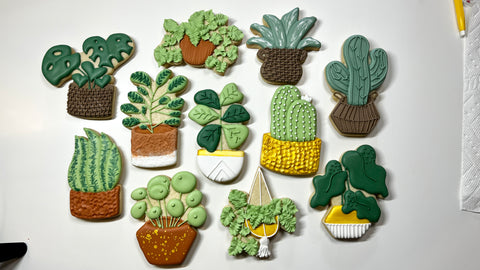 PLANT BABIES ~ Online Cookie Decorating Class