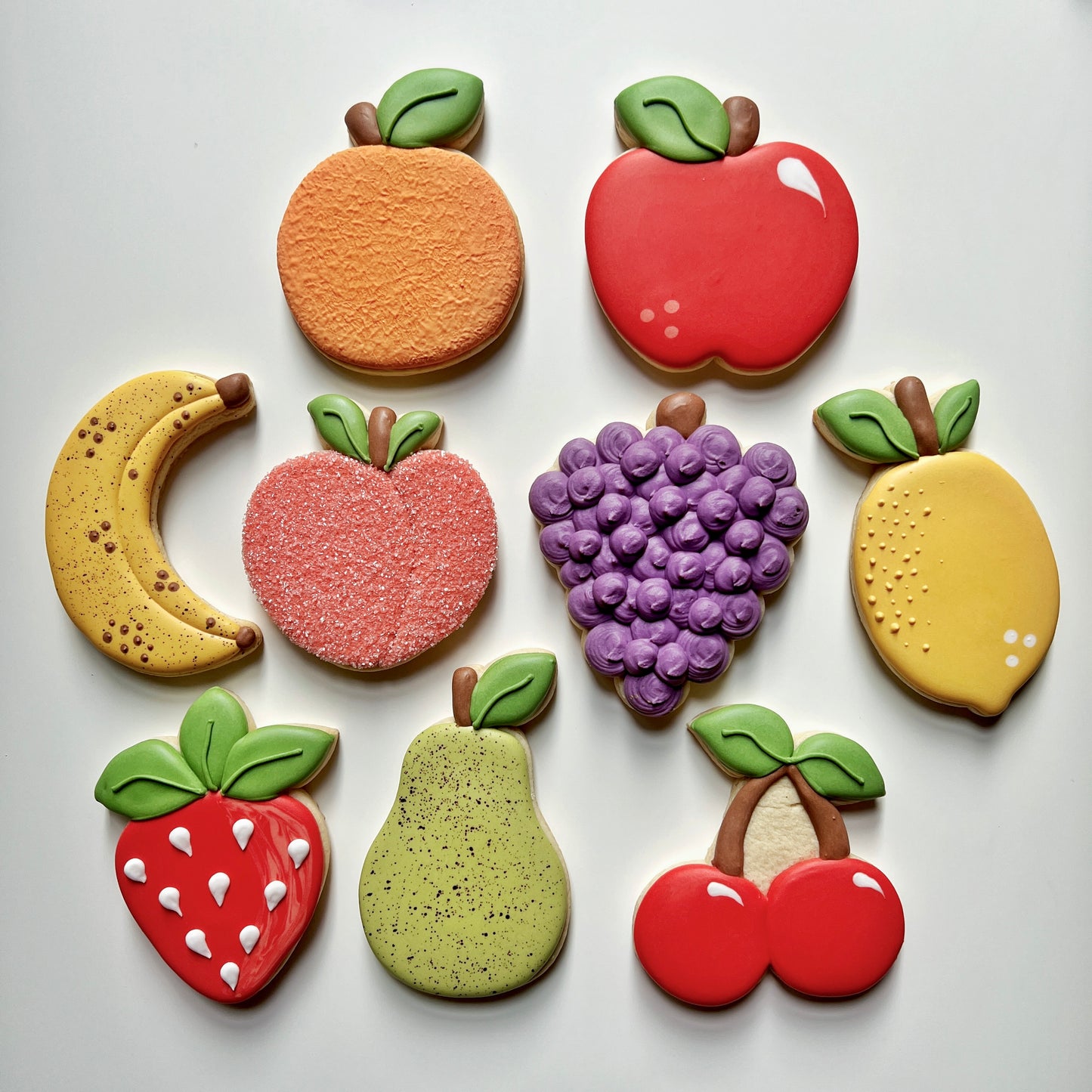 TUTTI FRUTTI ~ Advanced Beginner/Intermediate ~ Online Cookie Decorating Class